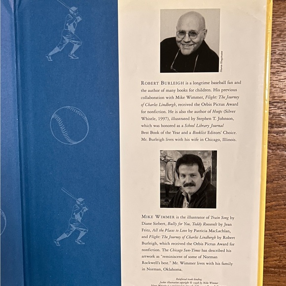 Home Run • Robert Robert Burleigh • 1998 • Harcourt Brace • HC Book - Picture 6 of 12